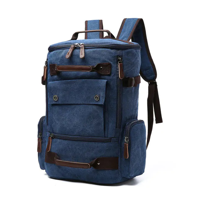 Mochila de Lona Vintage