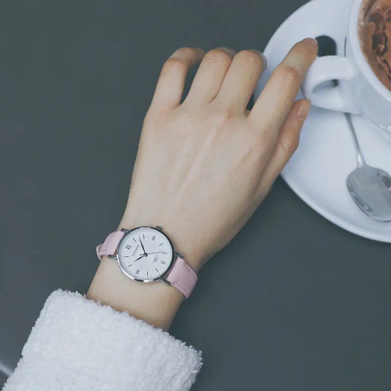 Reloj de Cuarzo Sencillo Vintage para Mujer