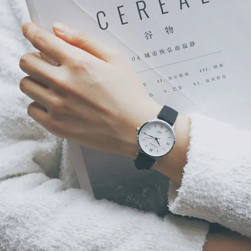 Reloj de Cuarzo Sencillo Vintage para Mujer