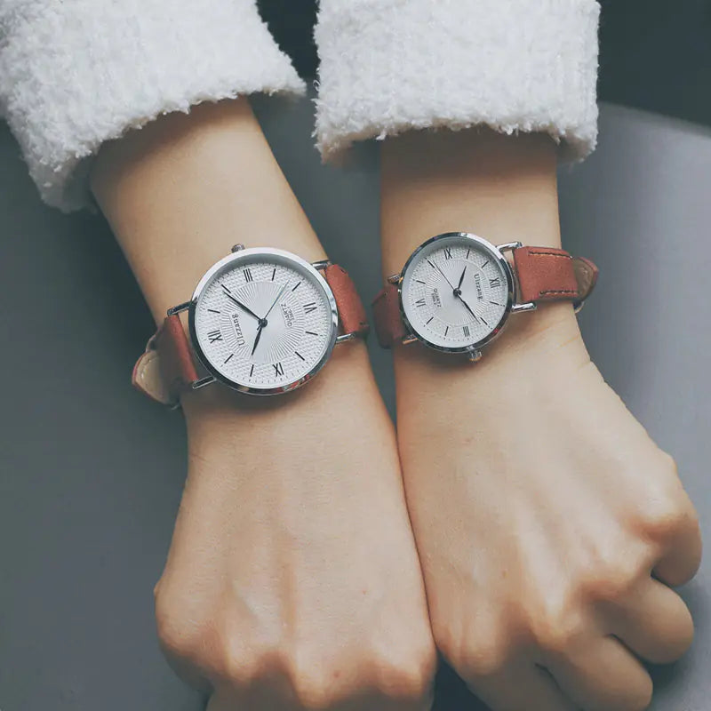 Reloj de Cuarzo Sencillo Vintage para Mujer